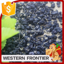 Forma entera y estilo secado baya negra orgánica del goji